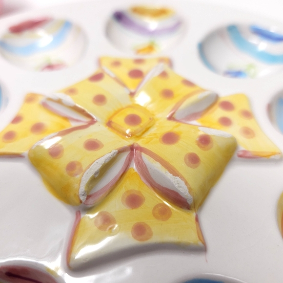 Vintage World Bazaars Deviled Egg Platter - Picture 5 of 8